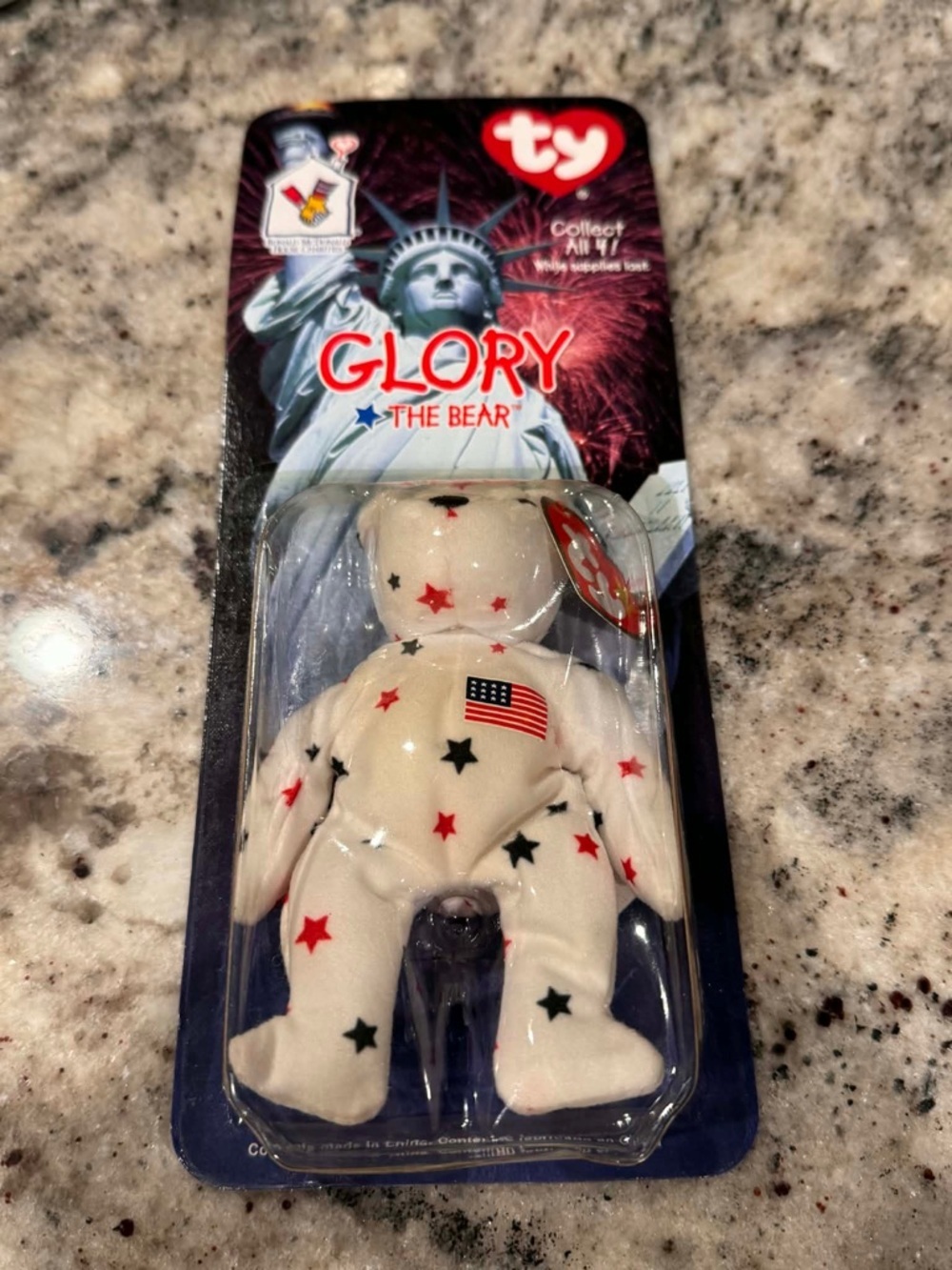 Rare vintage 1999 McDonald's promotional Ty Teenie beanie baby